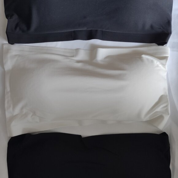 Girls Bandeau Bra Seamless Training Bra Pack of 3 for Teens Ages 8-14 NWOT - Picture 1 of 4